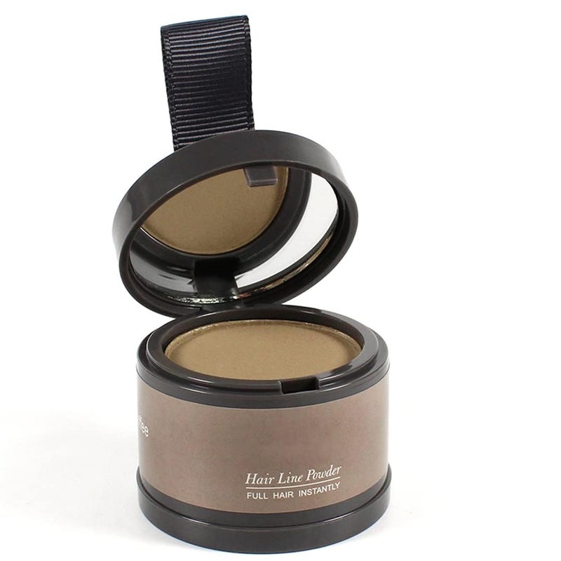 gowwim Hairline Powder (Light Cafe) - Hair Root Dye, Hair Color Shadow, Thin Hair Touch-Up Powder, 4g - Image 1